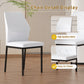 Ergonomic Simple Chair With Metal Leg