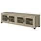 Heron - 4 Door TV Stand With Adjustable Shelving