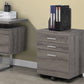File Cabinet, Rolling Mobile, Storage Drawers, Printer Stand, Office, Contemporary & Modern