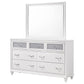 Randall - 7 Drawer Dresser With Mirror - White