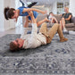Marfi - 8' X 10' Oriental Area Rug - Gray / Blue
