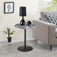 Circa - 17.5" End Table With Marble Textured Top