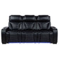 Isadora - Power Reclining Sofa With Dual Independent Recline - Black