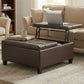 Harrison - Upholstered Coffee Table Storage Ottoman