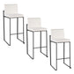 Fuji - Contemporary High Back Barstool Elegant Design