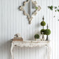 Slimline wash Console Table, For Hallway Living Room Bedroom - White Washed