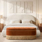 Archie Puffy Grounded - Upholstered Platform Bed