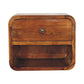 Curve Upper Slot Floating Nightstand