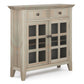 Acadian - Handcrafted Entryway Storage Cabinet