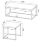 Rosey - 3 Piece Coffee Table Set - Mango Color