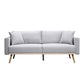 Easton - Fabric Sofa With USB Charging Ports Pockets And Pillows
