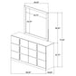 Lauryn - 6 Drawer Dresser With Mirror - Gloss White