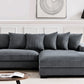 Luxe - Oversized 2 Piece Sectional Couches For Living Room, L Shaped Sofa With Chaise
