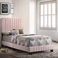 Channel Tufted Bed