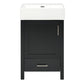 Bathroom Vanity With Sink, Frame And Drawer