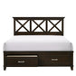 X Ample Storage Bed