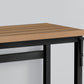 Computer Desk, Home Office, Standing, Adjustable, Laptop, Contemporary & Modern