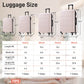 Hardshell Luggage Set 6 Piece With Duffel & Toiletry Bag, Lightweight Spinner Wheels, 16" / 20" / 24" / 28" Suitcases - Light Pink