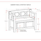 Amherst - Small Transitional Entryway Storage Bench