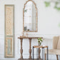 Large Wooden Rectangle Hanging Panel Decorative Wall Sculpture, Carved Wall Art - Beige