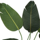 44" Tall, Artificial Plant, Bird Of Paradise Tree, Indoor, Faux, Fake, Floor, Greenery, Potted, Decorative - Green / Black