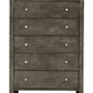 Transitional Elegant Storage Chest - Gray