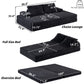 Multifunctional Convertible Sofa Bed With 2 Tumbler Backrests And 2 Pillows, Deep Seat Couch