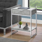 Accent Side Table, Storage Drawer, Spacious Tabletop