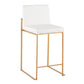 Fuji - Contemporary High Back Stylish Counter Stool