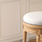 Rustic Elegance Backless Swivel Stool