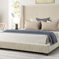 Upholstered Bed, Space-Saving Design