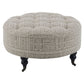 Upendo - Pattern Ottoman With Casters - Multi
