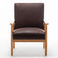 Wide Classic Mid-Century Modern Arm Chair