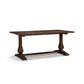 Whitmore - Trestle Dining Table - Dark Brown