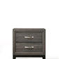 Valdemar - Nightstand - Weathered Gray