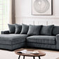 Luxe - Oversized 2 Piece Sectional Couches For Living Room, L Shaped Sofa With Chaise