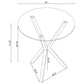 Fraser - Bar Table - Chrome