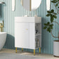 Bathroom Vanity, Combo Cabinet, Bathroom Storage Cabinet, Single Ceramic Sink
