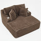 Oversized Chaise Lounge Chair Indoor With Pillows For Living Room