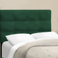 Bed, Upholstered, Frame Only, Transitional