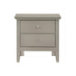 English Dovetailed Drawers Nightstand