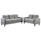 Harvey - Track Arm Tufted Sofa Set