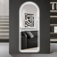 Arch Design LED Full Length Mirror, Dimmable, High Definition, Explosion Proof, 65" X 21" - Silver