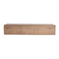 Modern Minimalist 60" Bathroom Cabinet With Soft Close Drawers And Floating Mounting Design - Imitative Oak