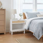 Blake - 1 Drawer Nightstand - White