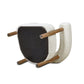 Fuji - Barrel Accent Arm Chair - Ivory White