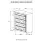 Williams - 5 Drawer Bedroom Chest - Camel