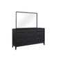 9 Drawer Dresser - Black