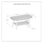 Bayshore - Outdoor Coffee Table - Light Teak