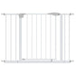 Pressure Mounted Baby Gate For Stairs - White
